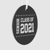 Nouvelle classe personnalisable de l'ornement 2021 (devant)