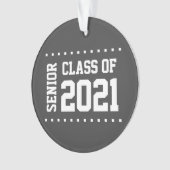 Nouvelle classe personnalisable de l'ornement 2021 (devant)