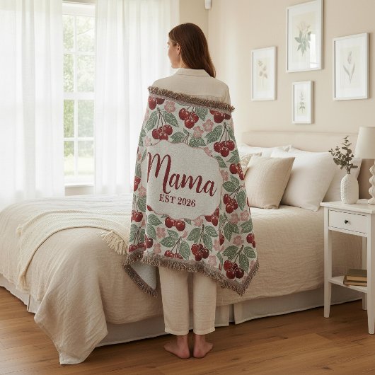 Nouvelle couverture pour maman, cadeau de fête des