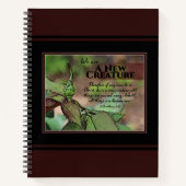 Nouvelle Créature Bible Verse Journal KJV -Spiral  (Devant)