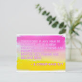 Nouvelle Créature en Christ - Carte postale de la (Debout devant)