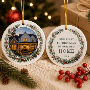 Nouvelle décoration de Noël personnalisée avec pho