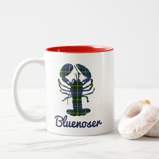 Nouvelle-Écosse Café tasse de thé Homard Bluenoser (Avec donut)