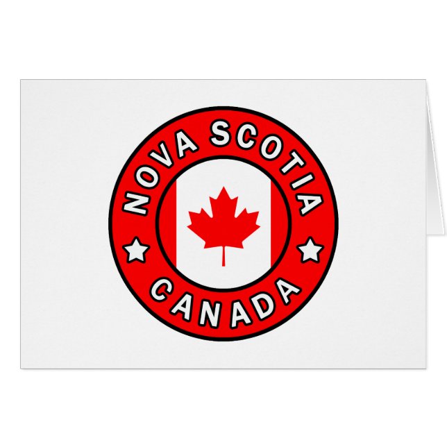 Nouvelle-Écosse Canada (Devant horizontal)