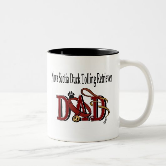Nouvelle-Écosse Duck Tolling Retriever Papa Mug (Droit)