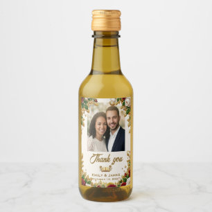 Nouvelle Étiquette de Mariage Photo Rose de New Yo
