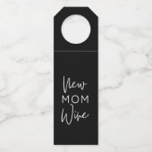 Nouvelle étiquette de vin de maman (Devant)
