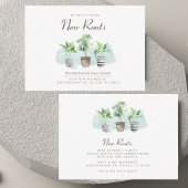 Nouvelle Faire-part de déplacement de changement d