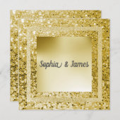 Nouvelle faire-part de mariage élégante (Devant / Derrière)