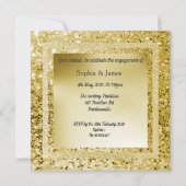 Nouvelle faire-part de mariage élégante (Dos)