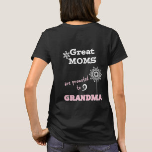 Nouvelle grand-mère T-shirts Grande Maman promue g