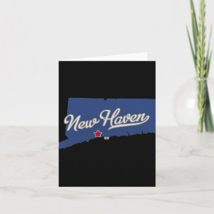 Nouvelle Haven Connecticut Ct Carte 