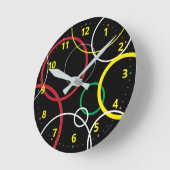 Nouvelle horloge murale acrylique d'onde (Angle)