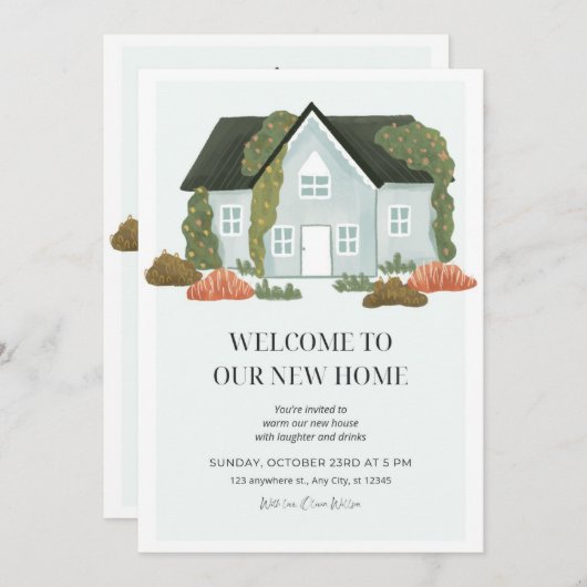 Nouvelle invitation (Devant / Derrière)