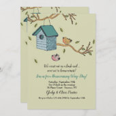 Nouvelle invitation à domicile (Devant / Derrière)