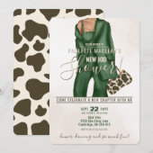 Nouvelle invitation à la douche d'emploi (Devant / Derrière)