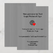 Nouvelle Invitation Appartement Personnaliser votr (Devant / Derrière)