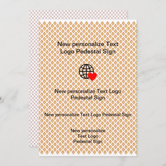 Nouvelle Invitation Appartement Personnaliser votr (Devant / Derrière)