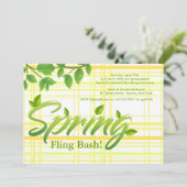 Nouvelle invitation de printemps (Debout devant)