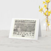 Nouvelle Londres, carte panoramique de CT - 1911 (Fleur jaune)