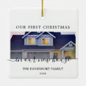 Nouvelle Maison calligraphie moderne Ornement phot (Dos)