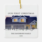 Nouvelle Maison calligraphie moderne Ornement phot (Devant)