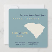 Nouvelle maison Carolina Moving Faire-part Card (Devant)