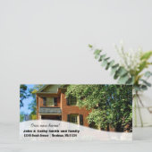 Nouvelle maison ! Changement d'adresse Cartes phot (Debout devant)