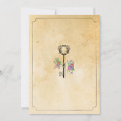 Nouvelle Maison Douce Maison Chauffage Invitation  (Dos)