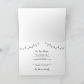 Nouvelle maison Floride Carte Flamant rose de Noël (Intérieur)