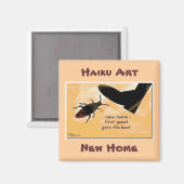 NOUVELLE MAISON HAIKU ART MAGNET (Recto/Verso)