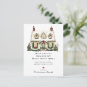 Nouvelle Maison Noël Moving Faire-part (Debout devant)