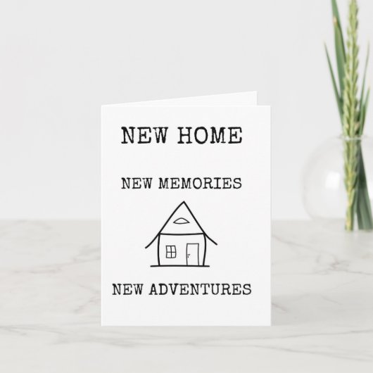 Nouvelle Maison, Nouveaux Souvenirs, Carte de Chau (Devant)