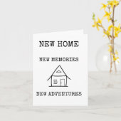 Nouvelle Maison, Nouveaux Souvenirs, Carte de Chau (Fleur jaune)