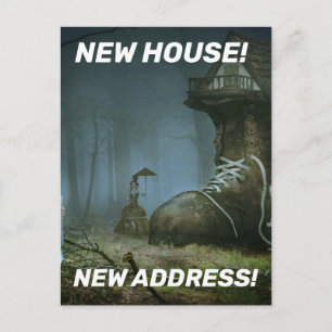 NOUVELLE MAISON NOUVELLE ADRESSE ! CARTES POSTALES