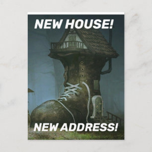 NOUVELLE MAISON NOUVELLE ADRESSE ! CARTES POSTALES