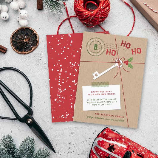 Nouvelle maison Nouvelle carte de Faire-part de va