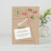 Nouvelle maison Nouvelle carte de Faire-part de va (Debout devant)