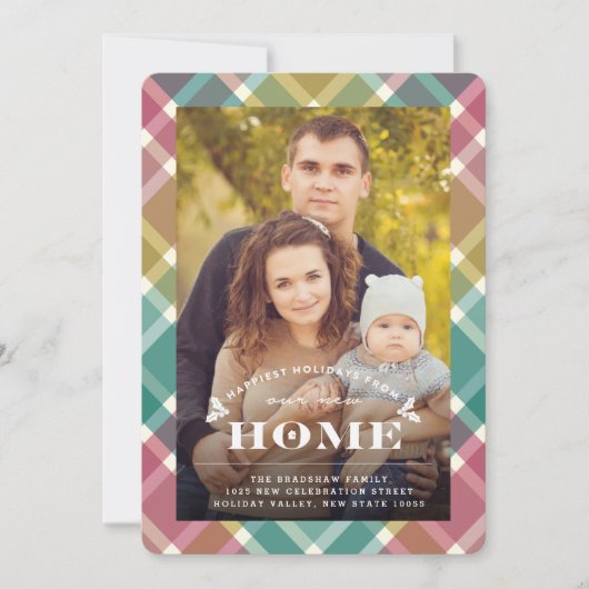 Nouvelle maison plus heureux vacances carte de Fai (Devant)