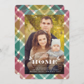 Nouvelle maison plus heureux vacances carte de Fai (Devant / Derrière)