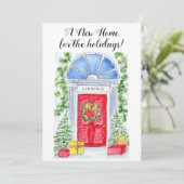 Nouvelle maison pour le Faire-part des Fêtes (Debout devant)