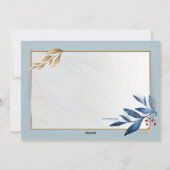 Nouvelle Maison pour les Fêtes Carte (Dos)