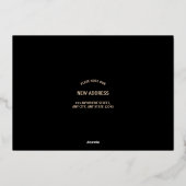 Nouvelle maison pour les Fêtes Carte photo de Noël (Verso)