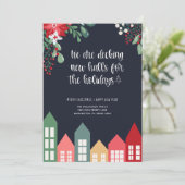 Nouvelle maison pour les fêtes Faire-part mobile (Debout devant)