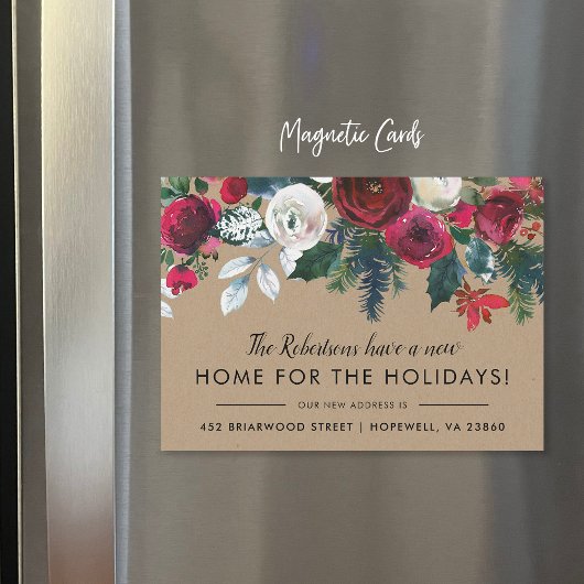 Nouvelle Maison pour les Fêtes Magnet pour nouvell