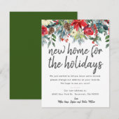 Nouvelle maison pour les vacances Carte d'annonce  (Devant / Derrière)