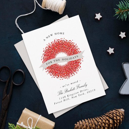 Nouvelle Maison Pour Les Vacances | Faire-part de 