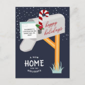 Nouvelle Maison Pour Les Vacances Faire-part En Mo (Devant)