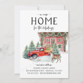 Nouvelle Maison Pour Les Vacances Faire-part En Mo (Devant)