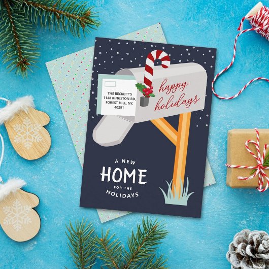 Nouvelle Maison Pour Les Vacances Faire-part En Mo